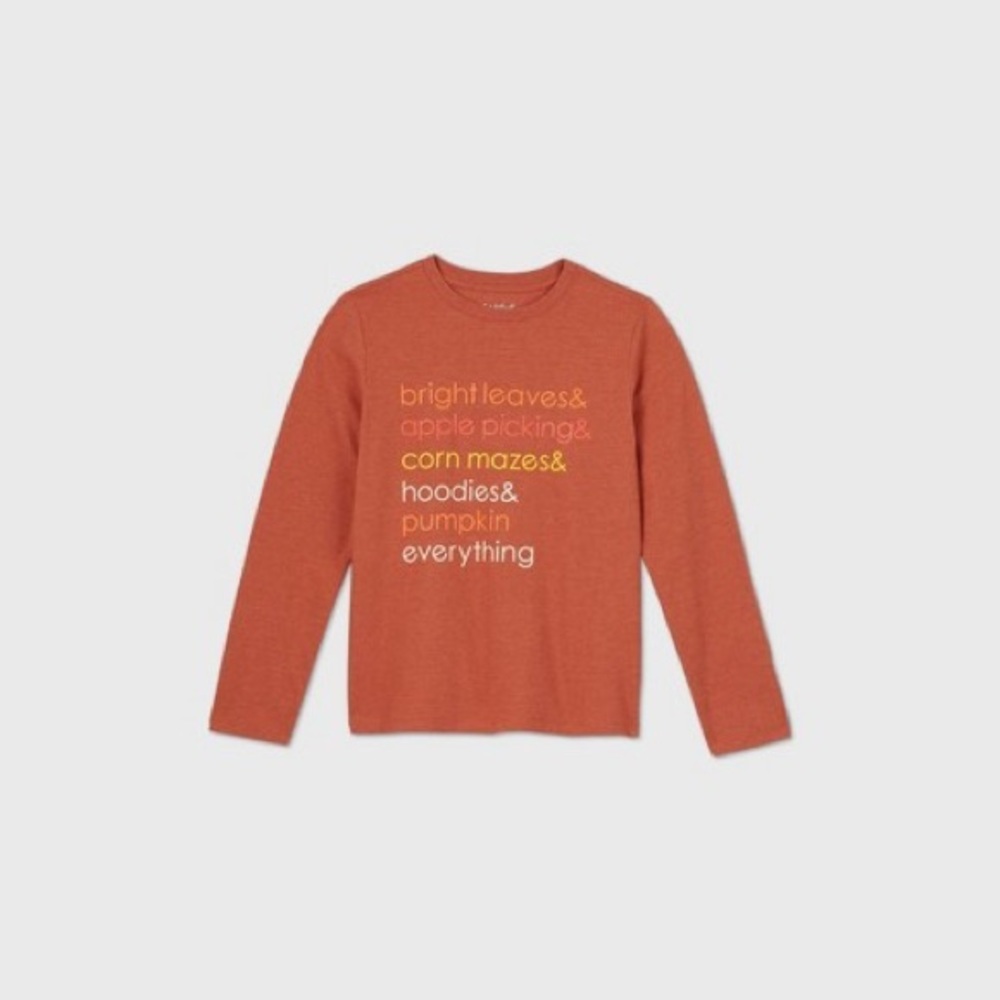 Girls Long sleeve Fall graphic t-shirt Cat & Jack